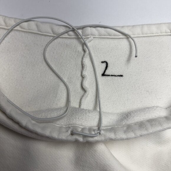 Vultures Yeezy Kanye West Sweatpants Mens Size 2 (41x30) White Streetwear - Picture 14 of 16